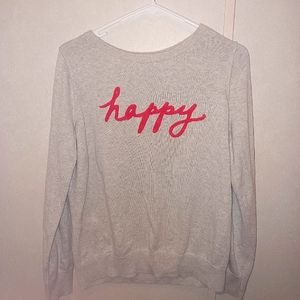 GAP Grey Happy Sweater